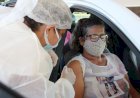 Vacinação em Ceres a vacinação dos grupos prioritários segue avançando hoje às vésperas do feriado de Páscoa