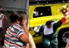 Homem causa aglomeração ao pedir perdão a mulher por tê-la traído