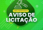 A Prefeitura Municipal de Ceres realizará entre os dias 05/07 e 08/07, quatro processos licitatórios para contratação de serviços e aquisição de materiais