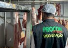 Procon apreende mais de 100 quilos de alimentos impróprios em supermercados, em Goiás