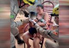 Menino fica com panela de pressão presa na cabeça em Carmo do Rio Verde