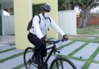 Juiz percorre 44 km de bicicleta, três vezes por semana, para ir ao trabalho