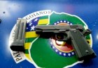 Em Goiás: Homem é preso após ameaçar esposa com arma de fogo