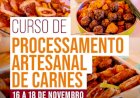 Prefeitura de Ceres abre inscrições gratuitas para curso de processamento artesanal de carnes