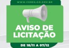 Prefeitura de Ceres abre processos licitatórios em áreas diversas. Confira os editais disponíveis