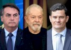 Moro é o candidato mais competitivo contra Lula no 2º turno, diz PoderData
