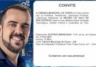 Câmara Municipal de Ceres convida a todos para participar de palestra com Gustavo Mendanha