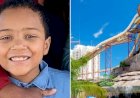 Mãe de menino que morreu após cair de toboágua presta depoimento e pede justiça: 'Meu filho só queria brincar'