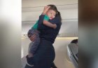 Mãe se surpreende com repercussão do vídeo de bebê sendo acalmado por comissária durante voo: 'Gesto de compaixão'