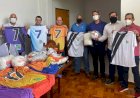 Prefeito de Ceres recebe visita de representante do Deputado Federal Lucas Vergílio para entrega de materiais esportivos