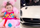 Após dar Jaguar de brinquedo para Maria Alice, influenciador se surpreende com repercussão: ‘Achando que era carro de verdade’