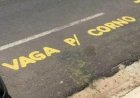 Prefeitura toma atitude após ser criada vaga de estacionamento reservada para ''corno''