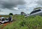 Em Goiás: Idosa morre e quatro pessoas ficam feridas em acidente após carros baterem de frente