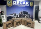 Polícia recupera em Rianápolis 18 televisores furtados e prende receptador