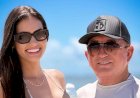 Esposa de Amado Batista posta fotos e vídeos da lua de mel com o sertanejo; veja