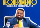 Prefeitura inicia pintura de sinalização viária na esquina da Lanchonete Gulas, próxima ao Parque Curumim