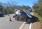 Acidente com quatro veículos deixa oito feridos na BR-153 em Uruaçu