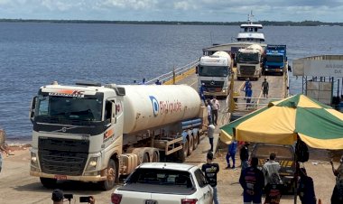 Comboio com 160 mil m³ de oxigênio chega com atraso em Manaus devido a condições da BR-319