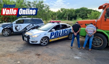 Em Goiás: Força Tarefa Em Ação, Prende Carrete Carregada De Ferro Roubada
