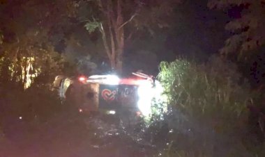 Paciente de Rubiataba morre após acidente de ambulancia na GO-080