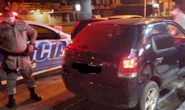 Em Goiás: Condutor de som automotivo desobedece ao decreto, empurra policial e é detido