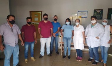 Vereadores em Ceres realizam fiscalização em Unidades Básicas de Saúde do Município