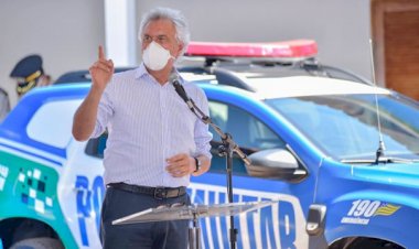 “Cidadão em Goiás vai viver em paz”, afirma Caiado durante instalação de Companhia Independente da PM e entrega de viaturas, em Itapuranga