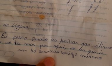 Moradora de Águas Lindas entrega à polícia carta atribuída a Lázaro