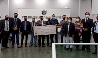 Câmara de Ceres economiza e entrega R$ 200 mil ao Poder Executivo que poderá ser usado na Saúde e no pagamento do Auxilio Emergencial Municipal