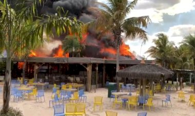Incêndio atinge o Hot Park, em Rio Quente