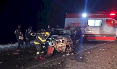 Grave acidente na BR-153 entre Jaraguá e Anápolis envolvendo três veículos deixa um óbito