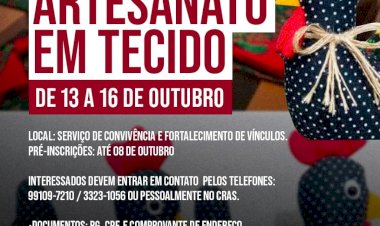 A Prefeitura de Ceres, informa a toda comunidade que estão abertas até dia 08 de outubro