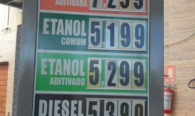 Gasolina já é vendida perto de R$ 7,20 nos postos de combustíveis de Goianésia