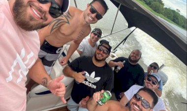 Vereador postou foto em lancha antes de morrer em naufrágio