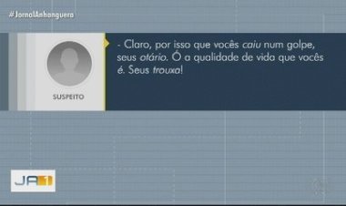 Em Goiás: Criminoso aplica golpe de falsa vaga de emprego e manda áudio para debochar da vítima: ‘Seus trouxas’
