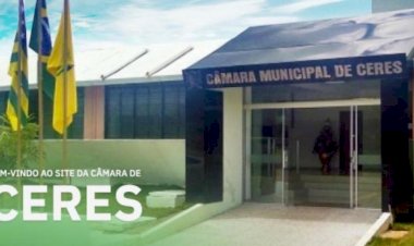 Câmara Municipal de Ceres realiza a 4ª Sessão Ordinária do mês de maio de 2022