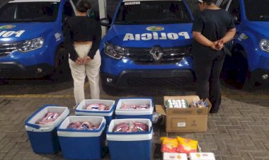 Em Goiás: Mulheres são presas após furtarem carne e cerveja para fazer festa