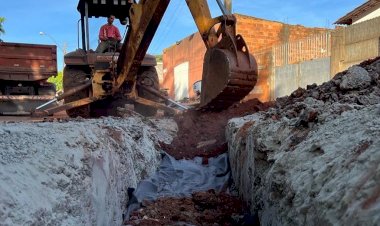 Prefeitura de Ceres inicia reconstrução de trecho crítico da Av. Bernardo Sayão, na saída para Carmo do Rio Verde
