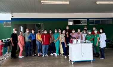 Novos equipamentos para a saúde ceresina! Na manhã desta quarta-feira, 10, o Prefeito de Ceres