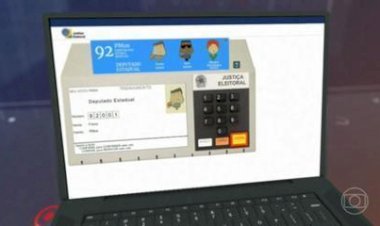 Eleitores podem simular votação em página do TSE