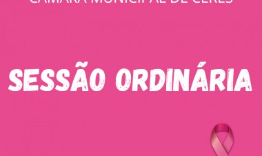 1ª SESSÃO ORDINÁRIA OUTUBRO 2022