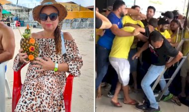 Filha de mulher que morreu após tumulto por 'picanha mito' bloqueia rede social da mãe ao receber ataques: 'Muito cruel'