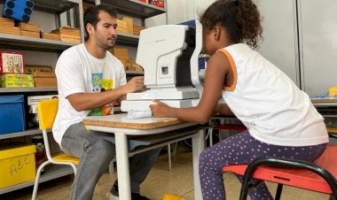 Projeto Saúde Ocular realiza consultas de vista em mais de 300 crianças em Ceres