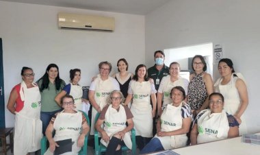 Prefeitura de Ceres, sindicato rural e SENAR- GO realizam curso de formação em cozinha rural de alimentos