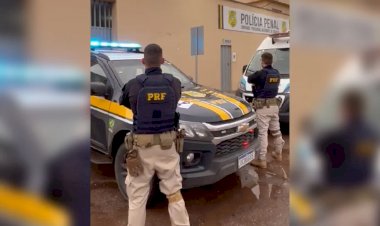 Em Goiás: PRF prende foragido da justiça por ameaçar ex-companheira de morte na BR-153