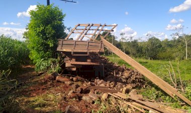 Em Goiás: Idoso pula de caminhão em movimento e é atropelado e morto pelo próprio veículo