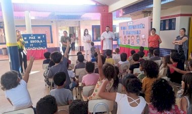 Prefeitura de Rialma promove ação de saúde bucal para alunos das escolas municipais