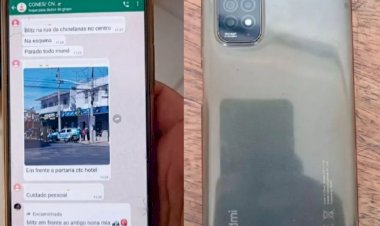 Homem é detido em Caldas Novas após divulgar fotos de blitz da PM em grupos de Whatsapp