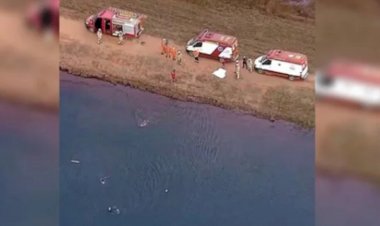 Avó de crianças mortas em lagoa, diz que neto pediu para motorista parar