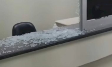Em Goiás: Marido de paciente é preso após quebrar vidro e objetos da UPA